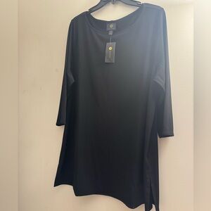 J.M. Collection Women’s Black Tunic Size: XL